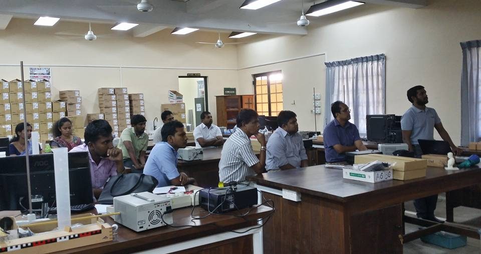 Workshop on 3D printing at University of Ruhuna